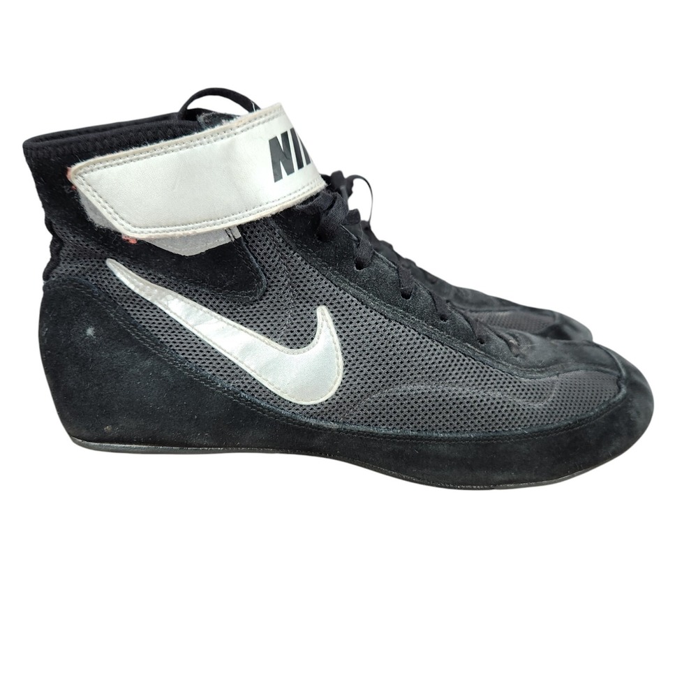 Nike Speed Sweep VII Wrestling Shoes Mens 11.5 Black Boxing Shoes 366683-004